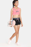 Zelocity Girls Quick Dry Slip On Sports Bra - Sun Kissed Coral — thumbnail 4